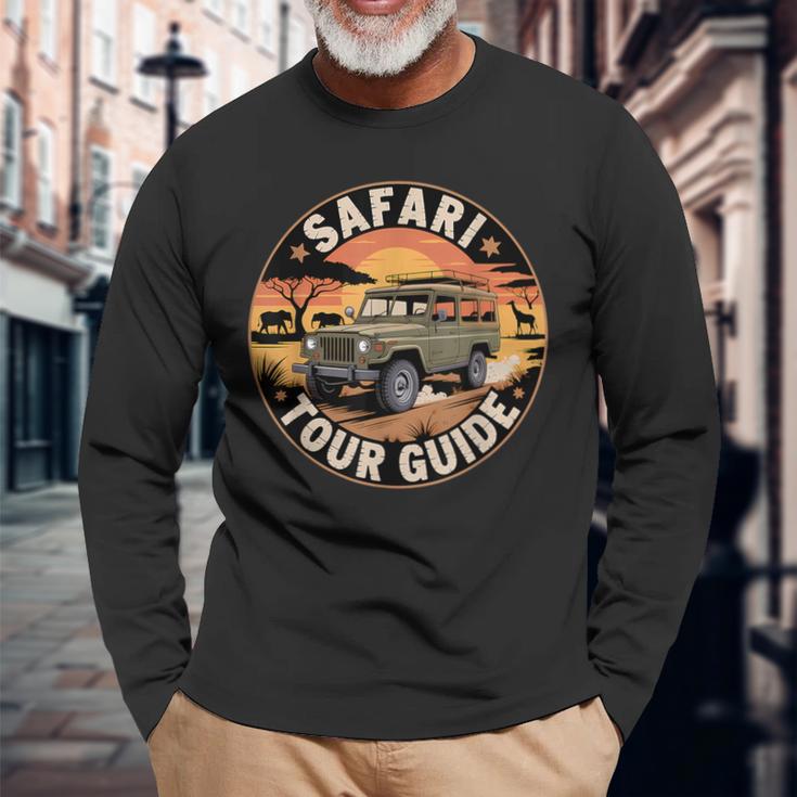 サファリツアーガイドシャツ サファリ衣装 サファリツアー 長袖Tシャツ 高齢者への贈り物