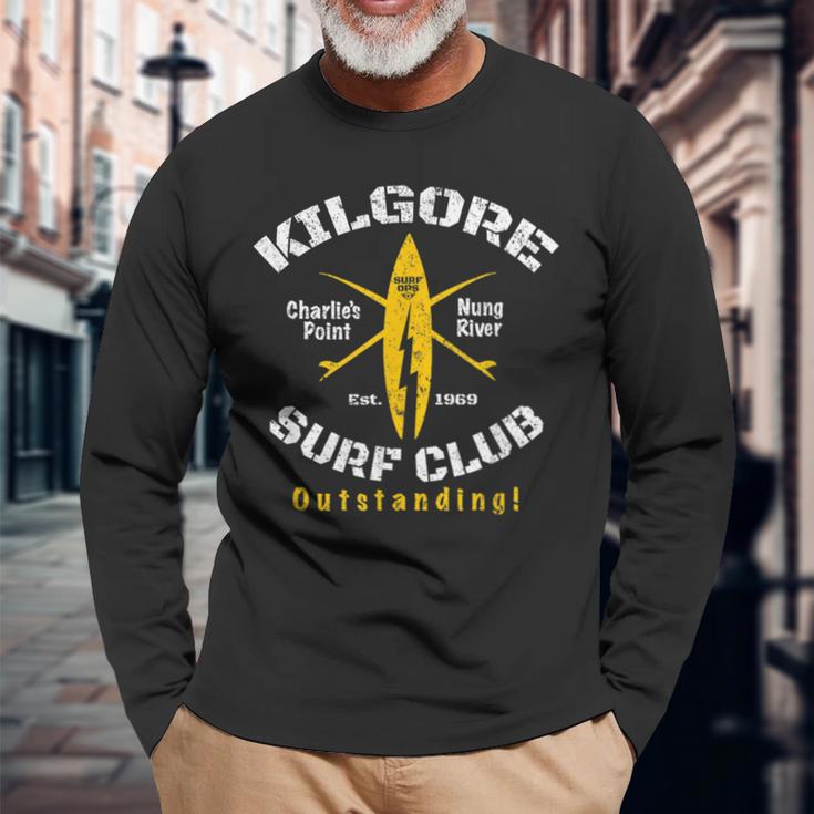 サーフオプスキルゴアサーフクラブナングリバー 長袖Tシャツ 高齢者への贈り物