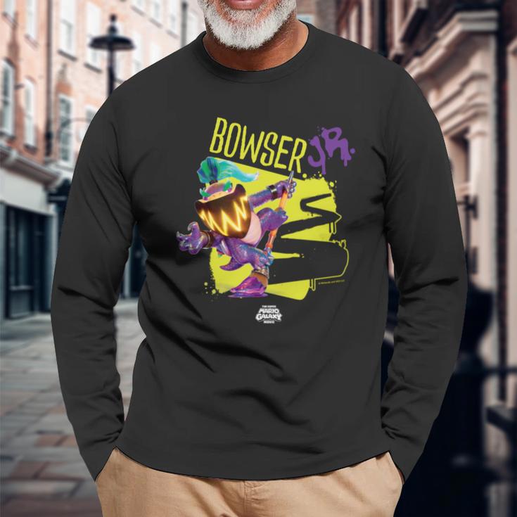 ザ・スーパーマリオギャラクシー・ムービー Wonder Bowser Jr Power 長袖tシャツ 長袖Tシャツ 高齢者への贈り物