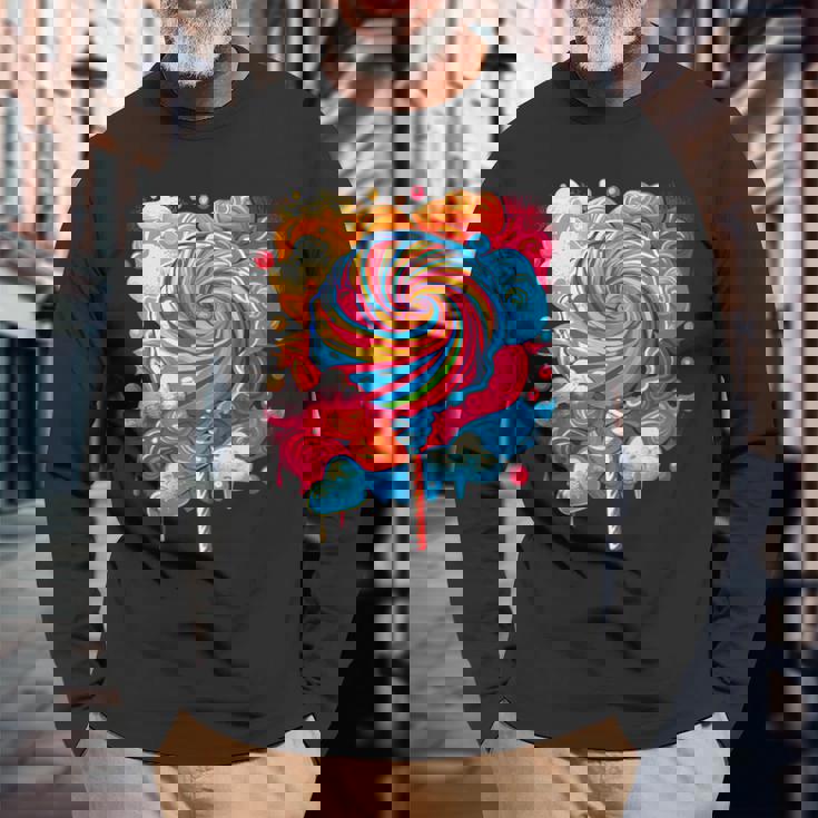 シュガーラッシュ 長袖Tシャツ 高齢者への贈り物