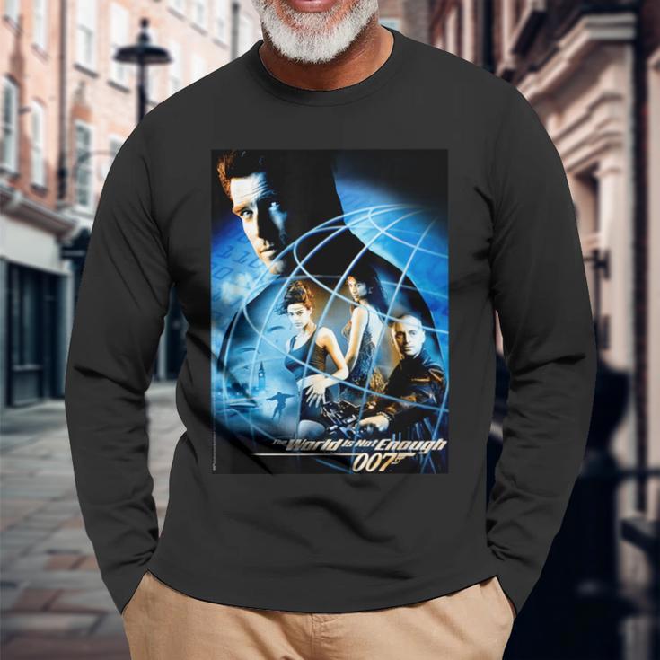 ジェームズ・ボンド 007 The World Is Not Enough 長袖Tシャツ 高齢者への贈り物