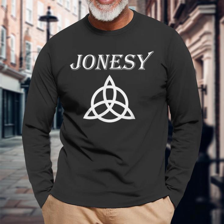 ジョン・ポール・ジョーンズ ゼップシンボル 長袖Tシャツ 高齢者への贈り物