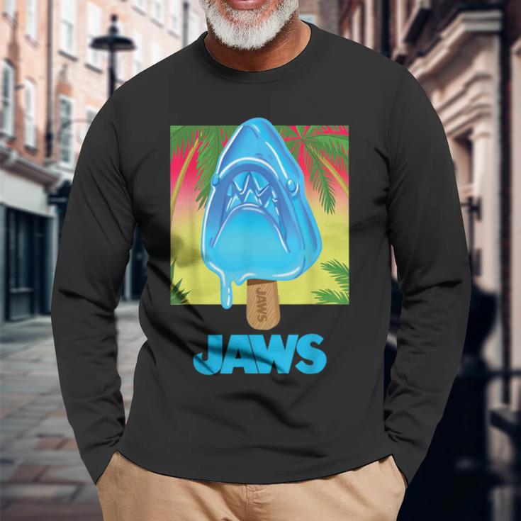 ジョーズharkummer Pop 長袖Tシャツ 高齢者への贈り物