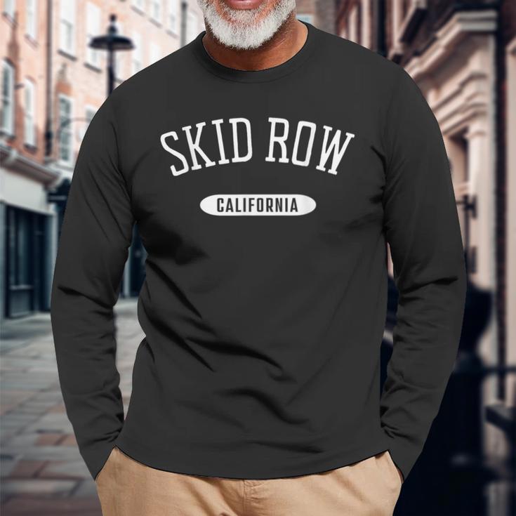 スキッドローシャツ クラシックスタイル スキッドロウ カリフォルニア Ca 長袖Tシャツ 高齢者への贈り物