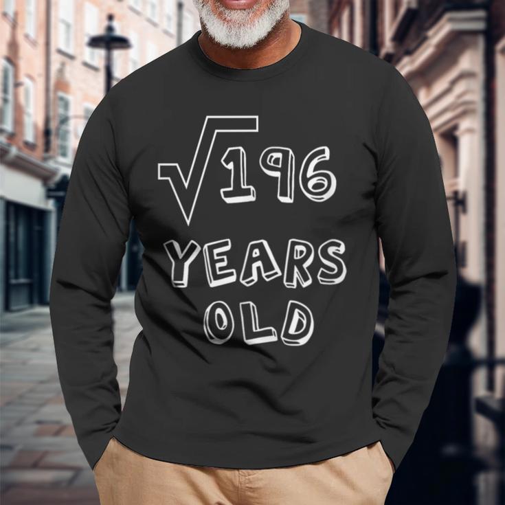 スクエアルート 196年 長袖Tシャツ 高齢者への贈り物