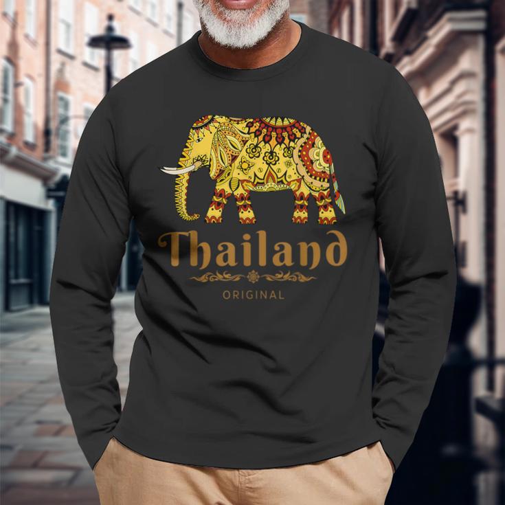 タイオリジナル タイゾウ 面白い旅行 長袖Tシャツ 高齢者への贈り物
