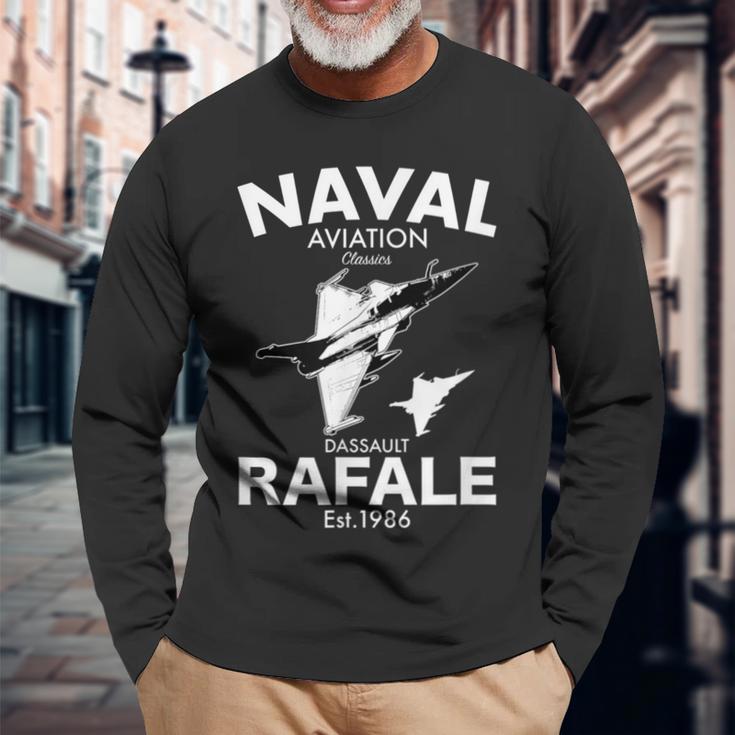 ダッソー・ラファール 長袖Tシャツ 高齢者への贈り物