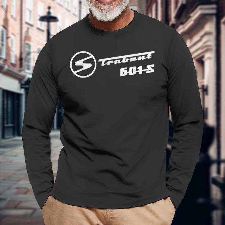 トラバント601 シャツ トラバントレトロカーtシャツ ゴートラビ 長袖Tシャツ 高齢者への贈り物