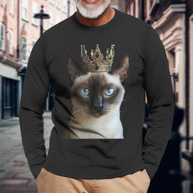 トンキニーズキャット トンキニーズキャット 長袖Tシャツ 高齢者への贈り物