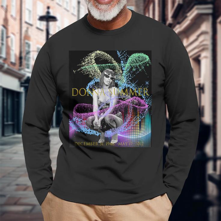 ドナサマー_003 長袖Tシャツ 高齢者への贈り物