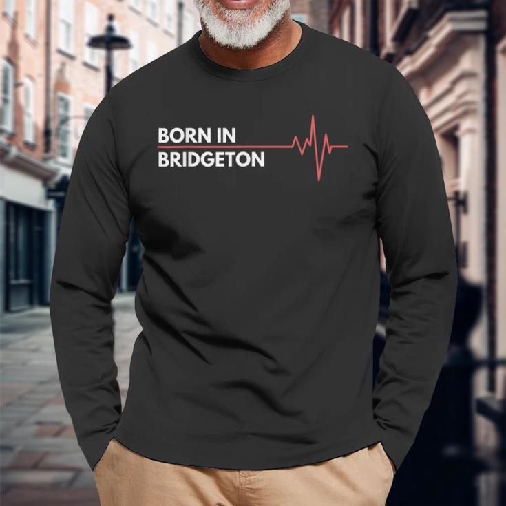 ニュージャージー州ブリヂストン 誕生都市 長袖Tシャツ 高齢者への贈り物