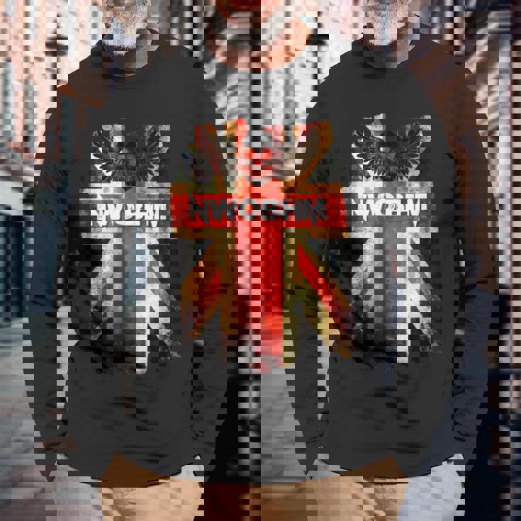 ニュー・ウェイブ・オブ・ブリティッシュ・ヘビー・メタル Nwobhm 長袖Tシャツ 高齢者への贈り物