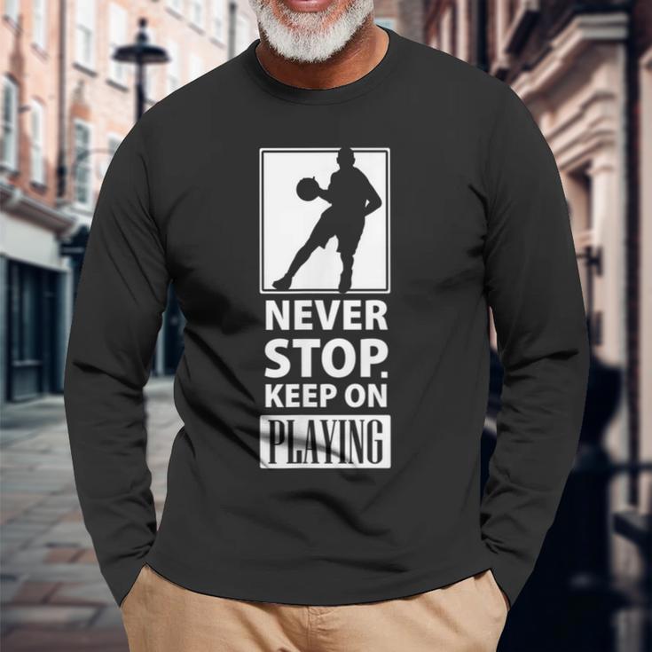 メンズ バスケットボール スポーツシャツ メンズ スポーツウェア ライトブルー 長袖Tシャツ 高齢者への贈り物