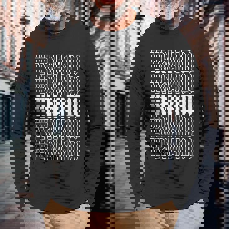 フェルナンド 長袖Tシャツ 高齢者への贈り物