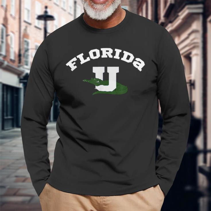 フロリダ大学 長袖Tシャツ 高齢者への贈り物