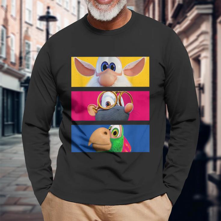ブーバ&フレンズアイズ 長袖Tシャツ 高齢者への贈り物