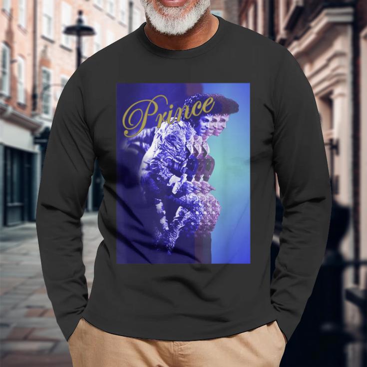 プリンス-006 長袖Tシャツ 高齢者への贈り物