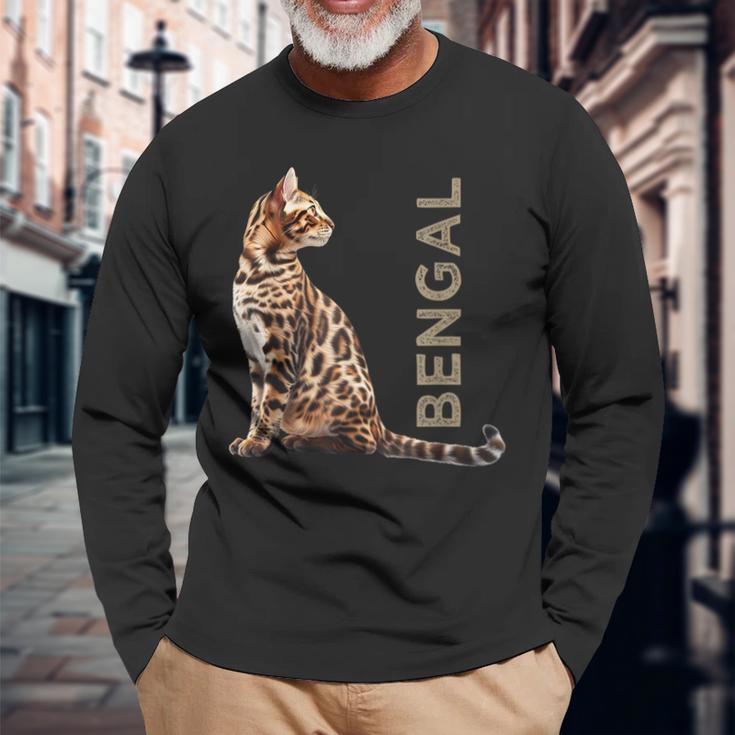 ベンガル 長袖Tシャツ 高齢者への贈り物