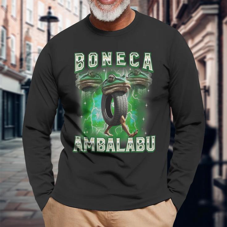 ボネカアンバラブイタリアーナブレインロット 長袖Tシャツ 高齢者への贈り物