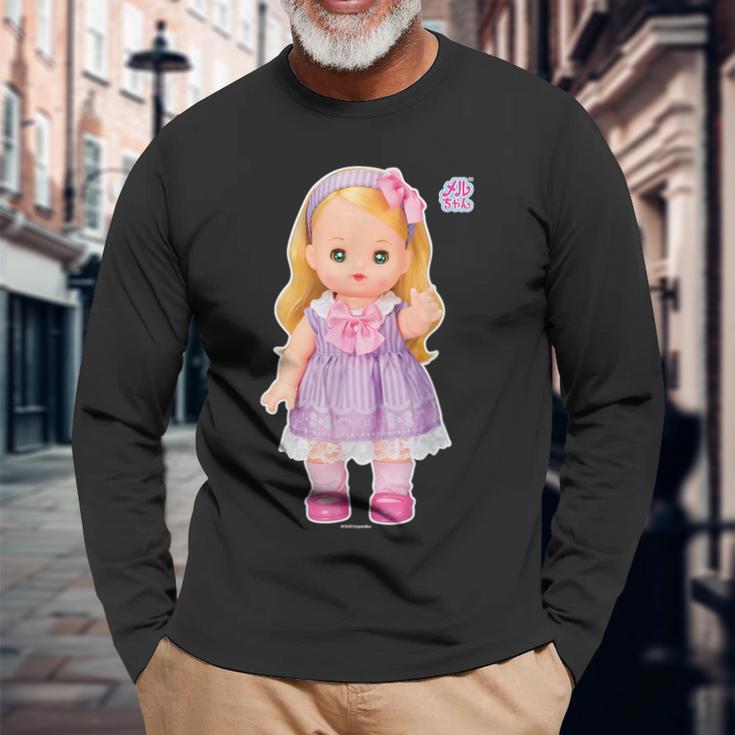 メルちゃんのおともだち リリィちゃん Bigプリント 長袖Tシャツ 高齢者への贈り物