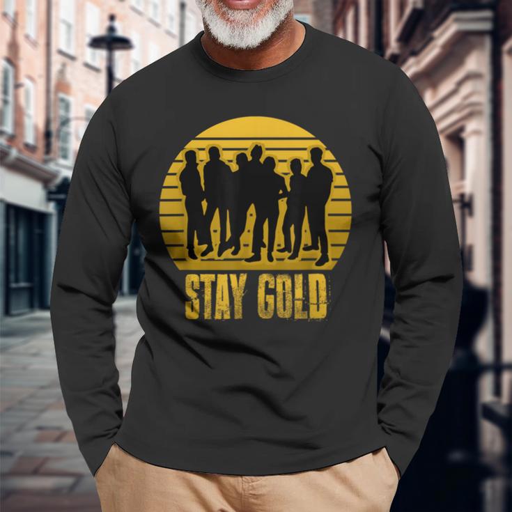 ヴィンテージ レトロ ステイ ゴールド 1983 ポニーボーイ 長袖Tシャツ 高齢者への贈り物