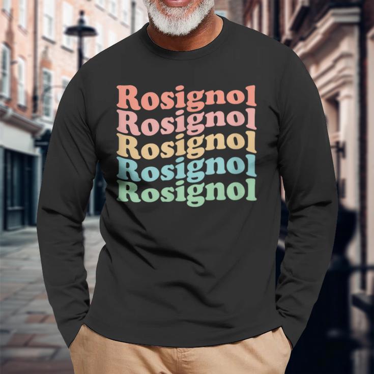 ヴィンテージ70年代ガイアナヒッピーシティ レトロロシニョール 長袖Tシャツ 高齢者への贈り物