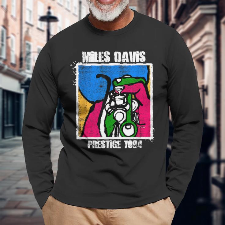 公式miles Davis Jazz Icon Merch Prestige 7094 長袖Tシャツ 高齢者への贈り物