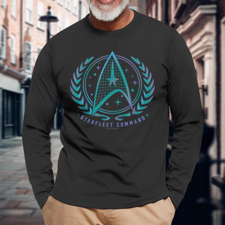 公式スタートレック 宇宙艦隊コマンド 長袖Tシャツ 高齢者への贈り物
