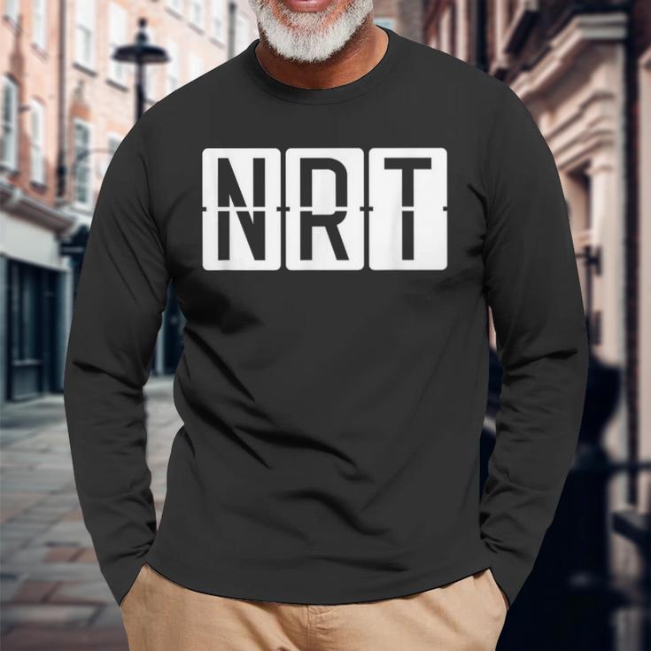 成田国際空港 東京都 Nrt 長袖Tシャツ 高齢者への贈り物