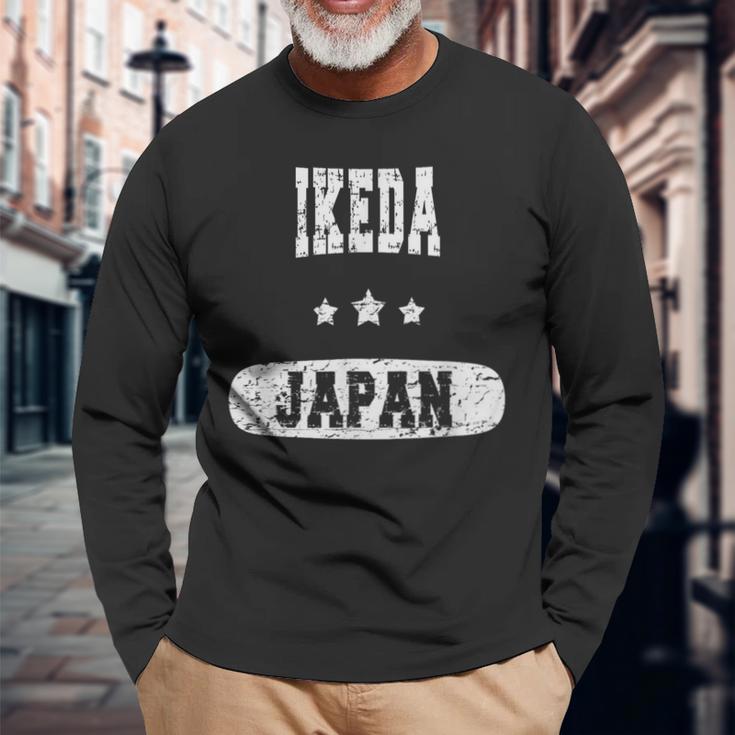 日本ヴィンテージ池田 長袖Tシャツ 高齢者への贈り物