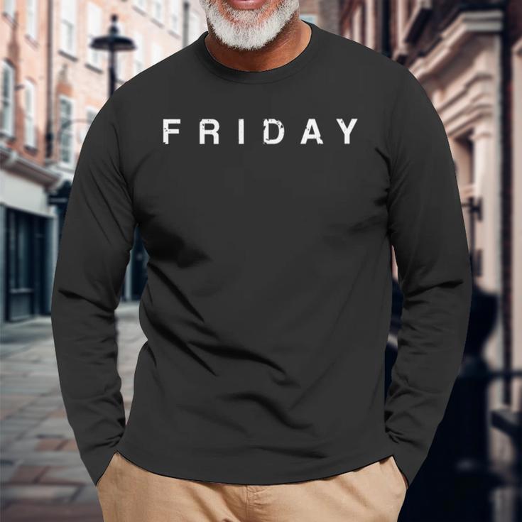 曜日 月曜日 火曜日 水曜日 木曜日 金曜日 長袖tシャツ 長袖Tシャツ 高齢者への贈り物