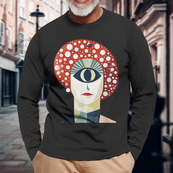 森の目 長袖Tシャツ 高齢者への贈り物