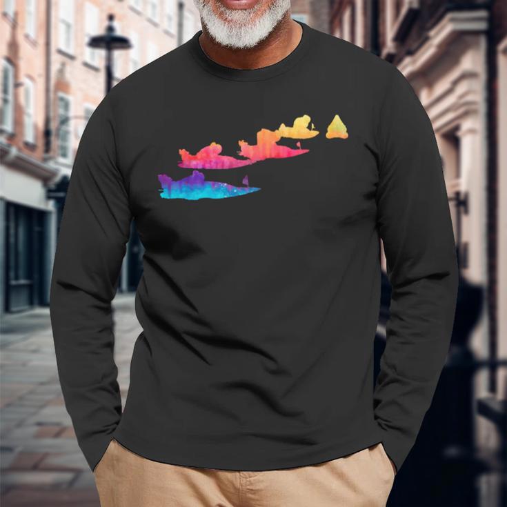 競艇 ボートレース ターン ビンテージ 面白いtシャツ メンズ おもしろ 面白 ネタ 面白グッズ 長袖tシャツ 長袖Tシャツ 高齢者への贈り物