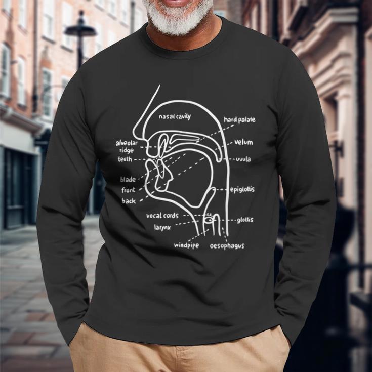 言語学者タロットカード 面白い音響学 言語学者 長袖Tシャツ 高齢者への贈り物