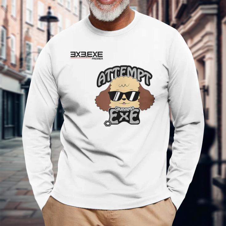 Attempt OkayamaExe_39_中島聡 長袖Tシャツ 高齢者への贈り物