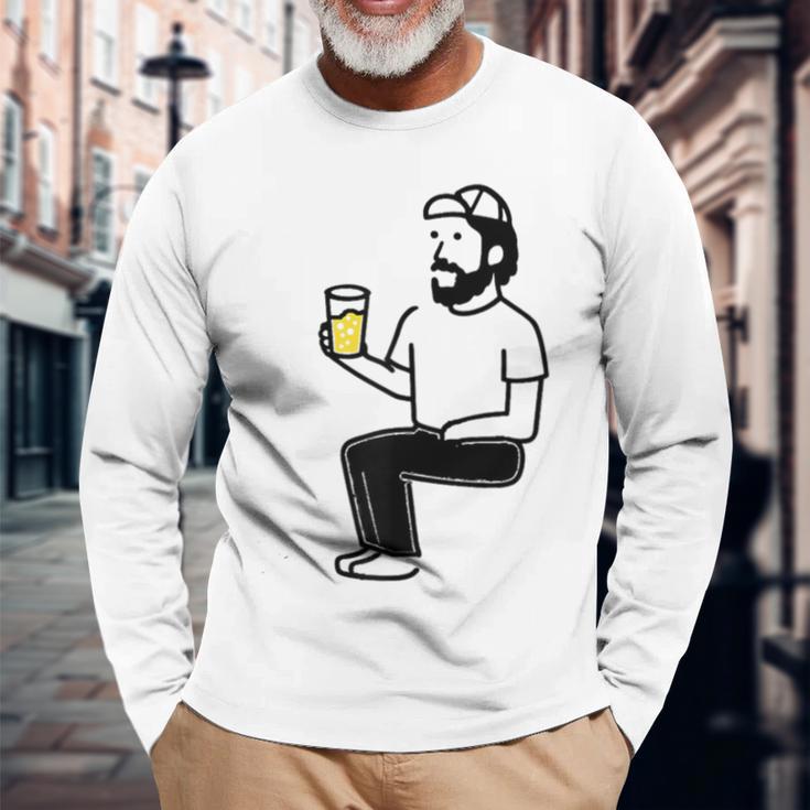 The Day Off 長袖Tシャツ 高齢者への贈り物