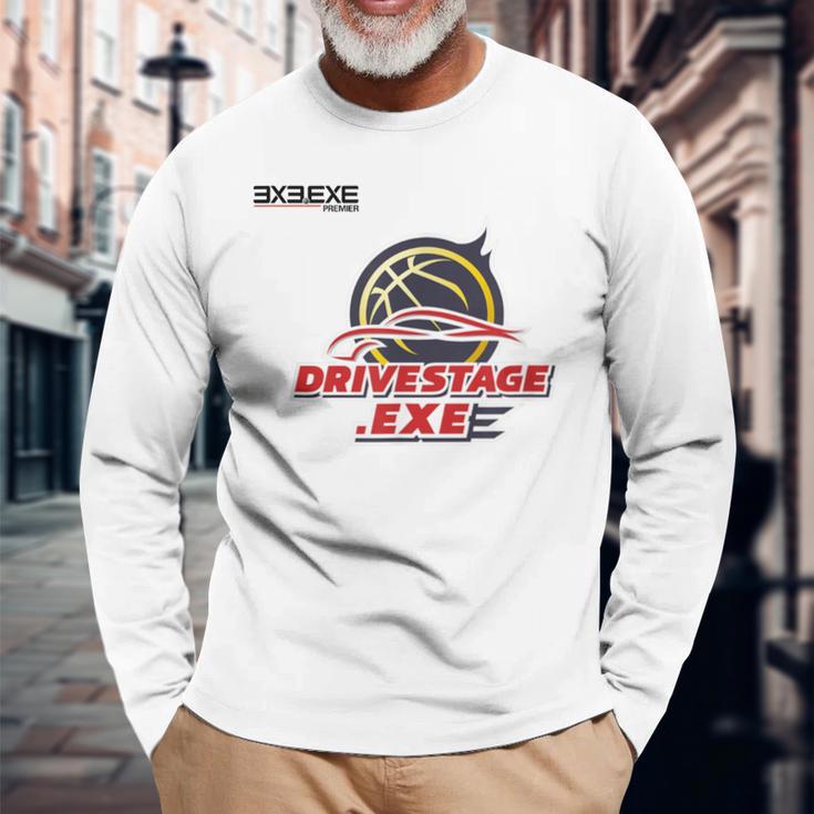 DrivestageExe_23_野村武利生 長袖Tシャツ 高齢者への贈り物