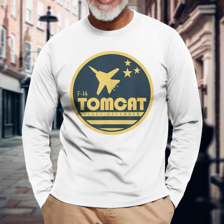 F-14 トムキャット 長袖Tシャツ 高齢者への贈り物