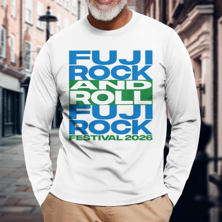 Fuji Rock And Roll 2026 Amazon Limited 長袖Tシャツ 高齢者への贈り物