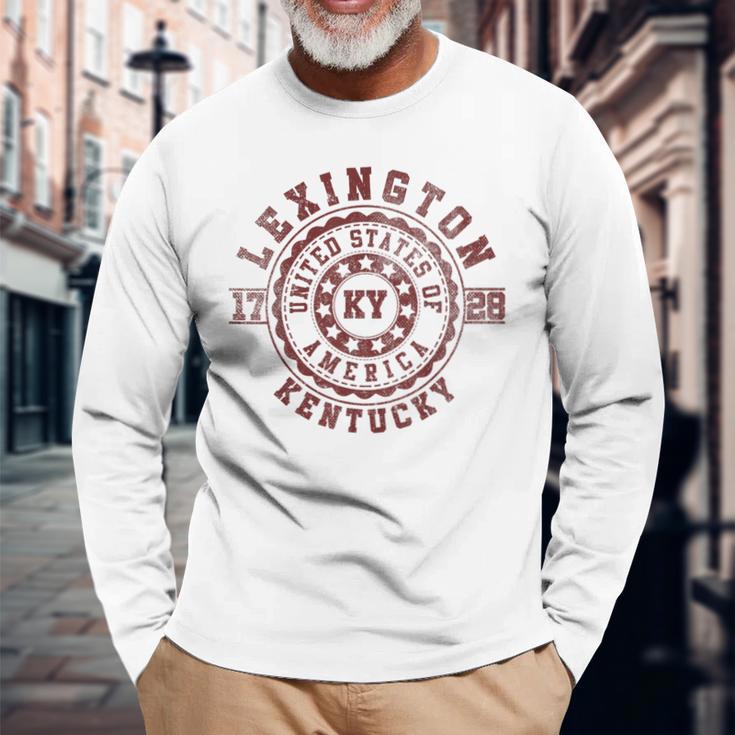 Lexington Ky 長袖Tシャツ 高齢者への贈り物