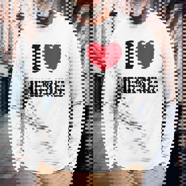 I Love Hiratsuka アイラブ平塚 長袖Tシャツ 高齢者への贈り物