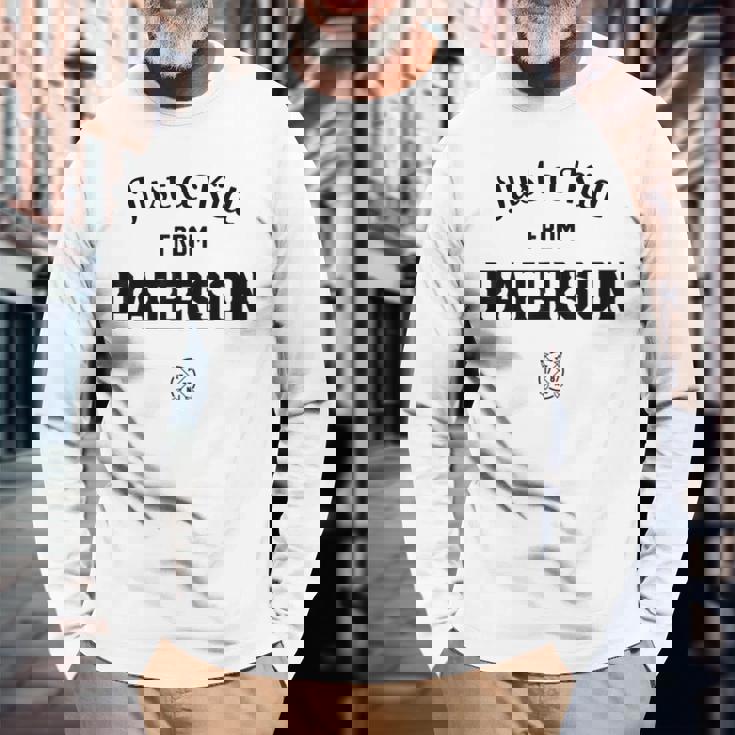 New Jerseytate Nj、ニュージャージー州パターソンのjust A Kid 長袖Tシャツ 高齢者への贈り物