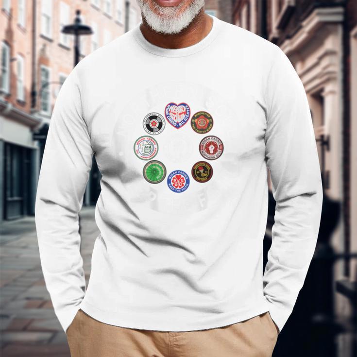 Northernoul バッジ ストーク ウィッグ マンチェスター ブラックプール 長袖Tシャツ 高齢者への贈り物