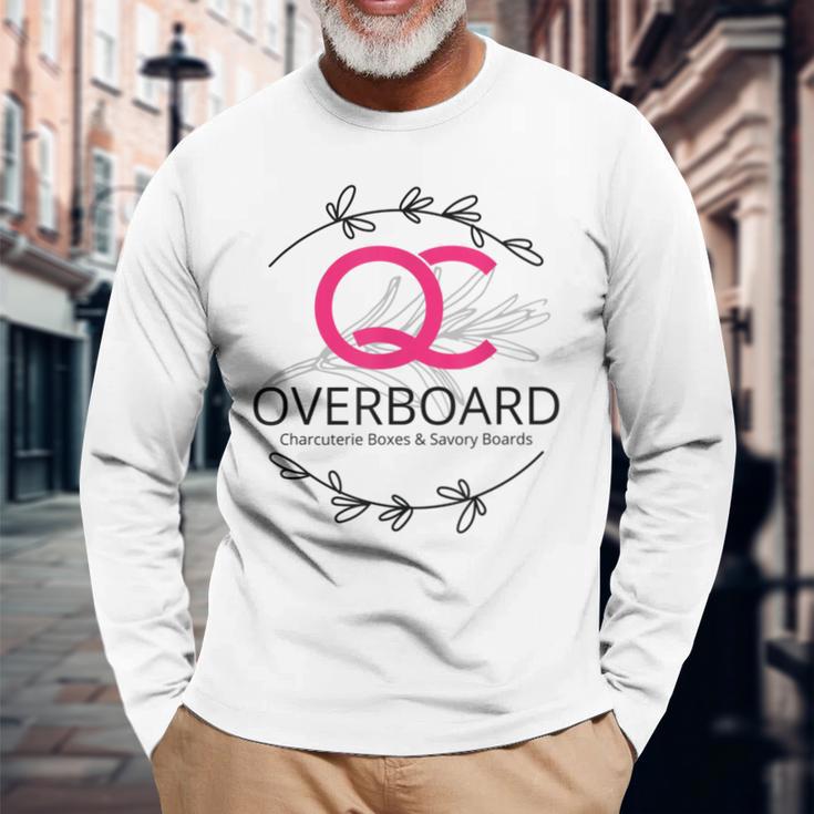 Qc オーバーボード 長袖Tシャツ 高齢者への贈り物
