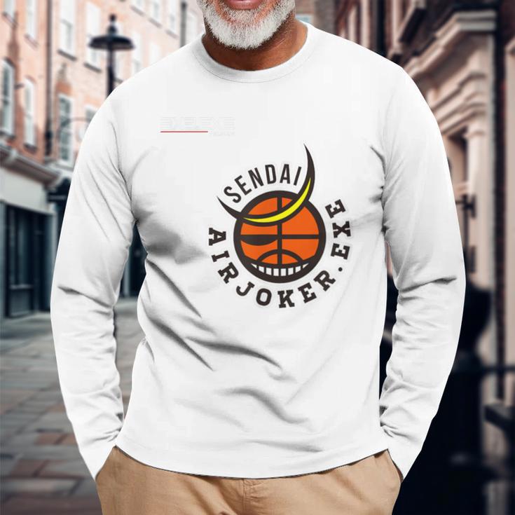 Sendai AirjokerExe_3_高橋秀宇 長袖Tシャツ 高齢者への贈り物