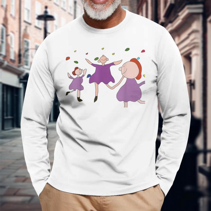 Shunsukeオリジナル バレエ 長袖Tシャツ 高齢者への贈り物