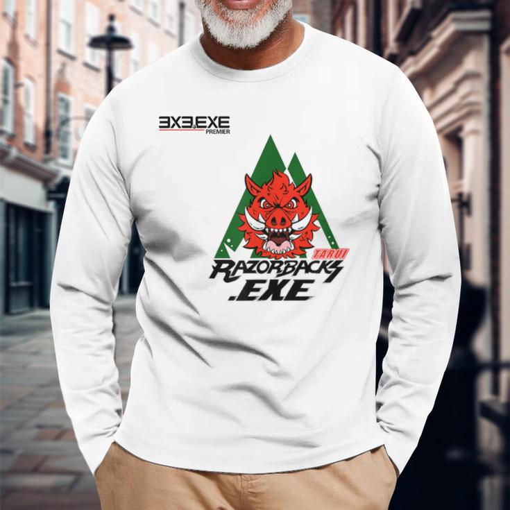 Tarui RazorbacksExe_18_小島晃 長袖Tシャツ 高齢者への贈り物