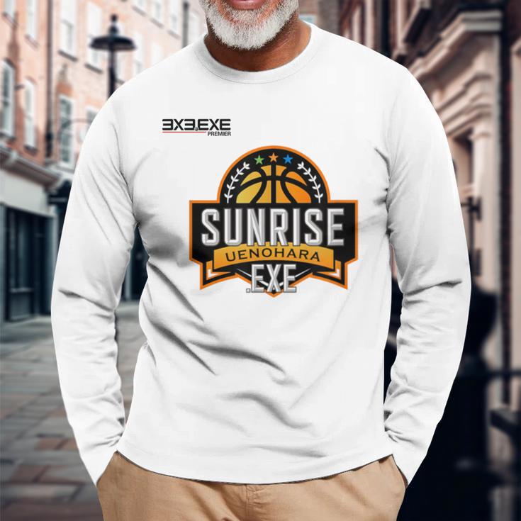 UenoharaunriseExe_3_出羽崚一 長袖Tシャツ 高齢者への贈り物