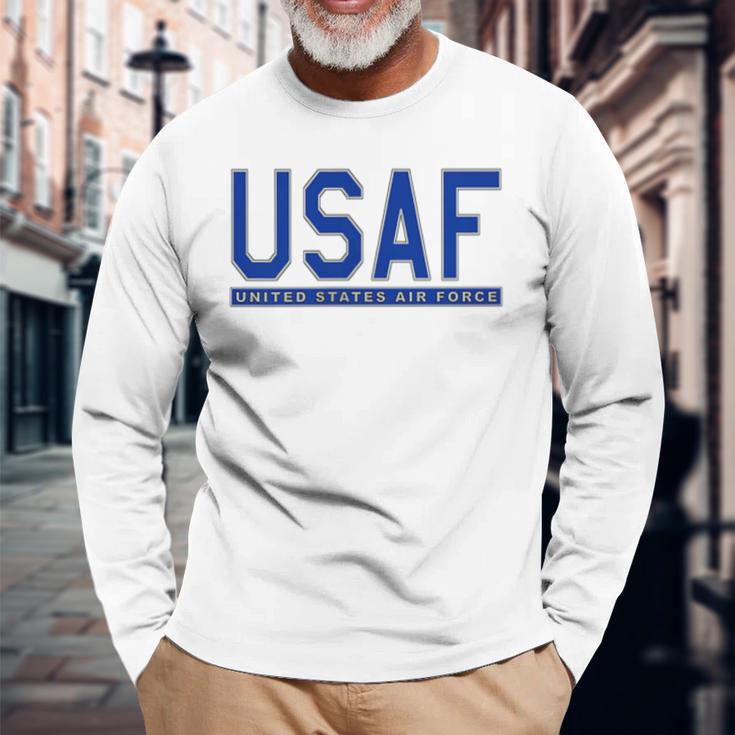 Usaf 米国空軍 長袖Tシャツ 高齢者への贈り物