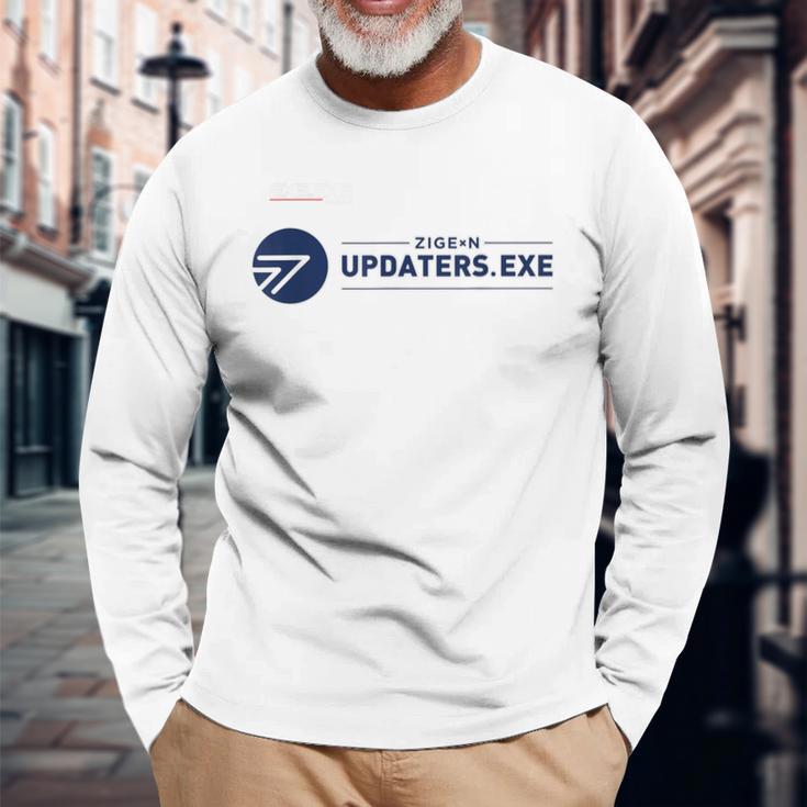 Zigexn UpdatersExe_23_中元聡師 長袖Tシャツ 高齢者への贈り物